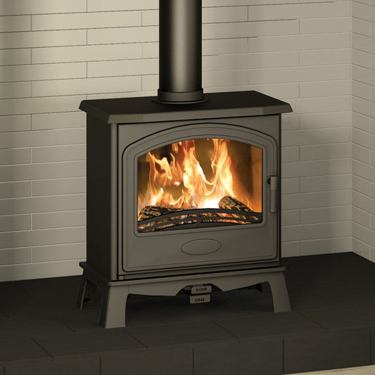 Broseley Hereford Widescreen 5kw Defra Multifuel Stove - Leading Stoves UK